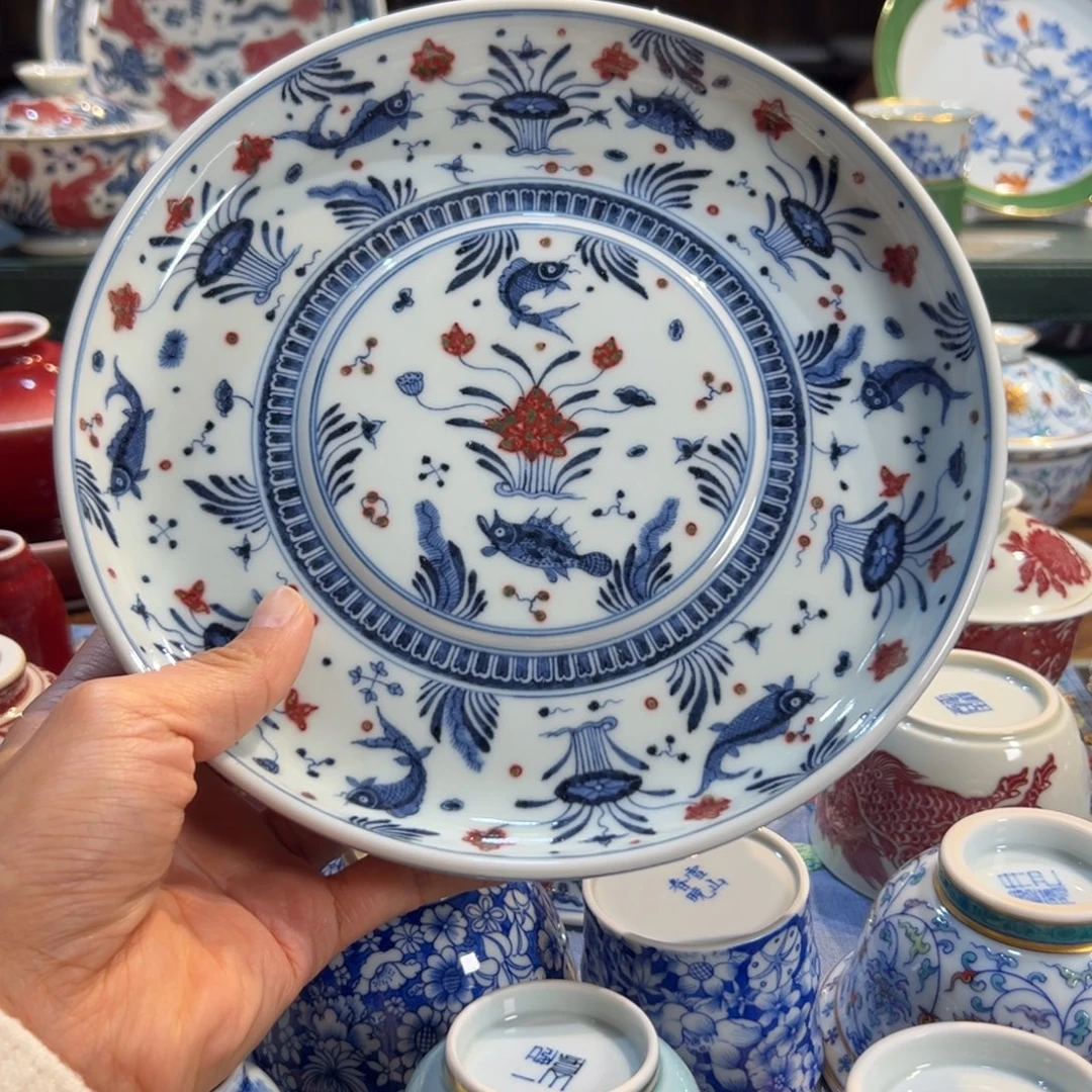 明和堂鱼藻壶承 紫砂百搭搭配