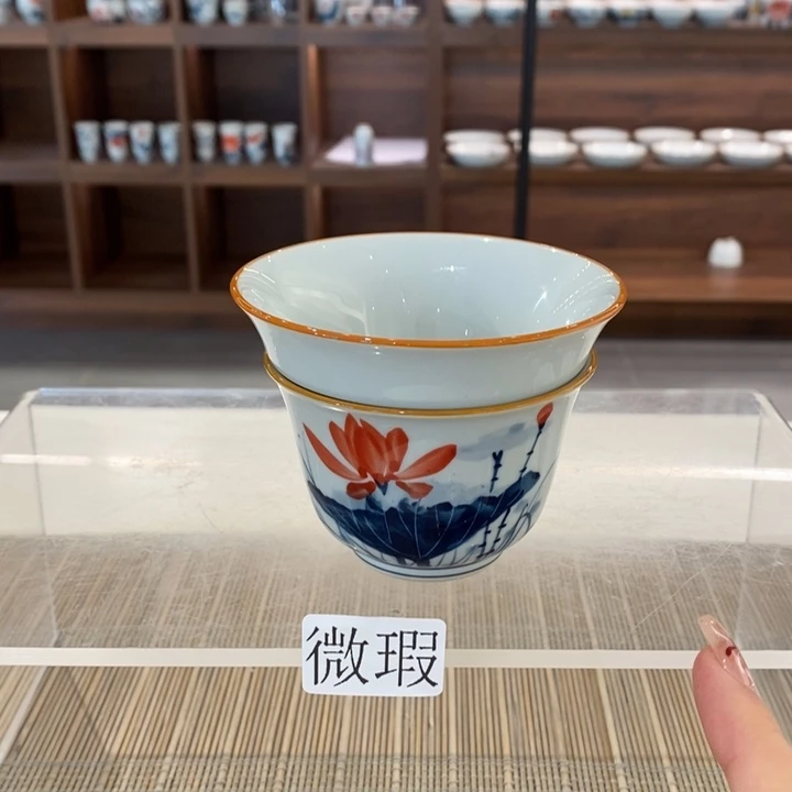 釉下老陶泥手工绘制