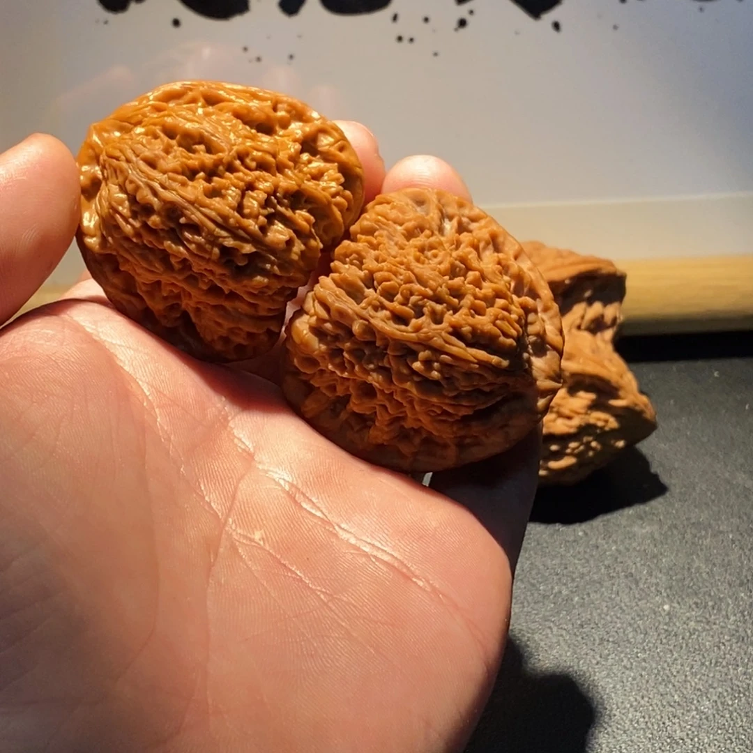 先***吧核桃手串/手链南疆石42拉丝