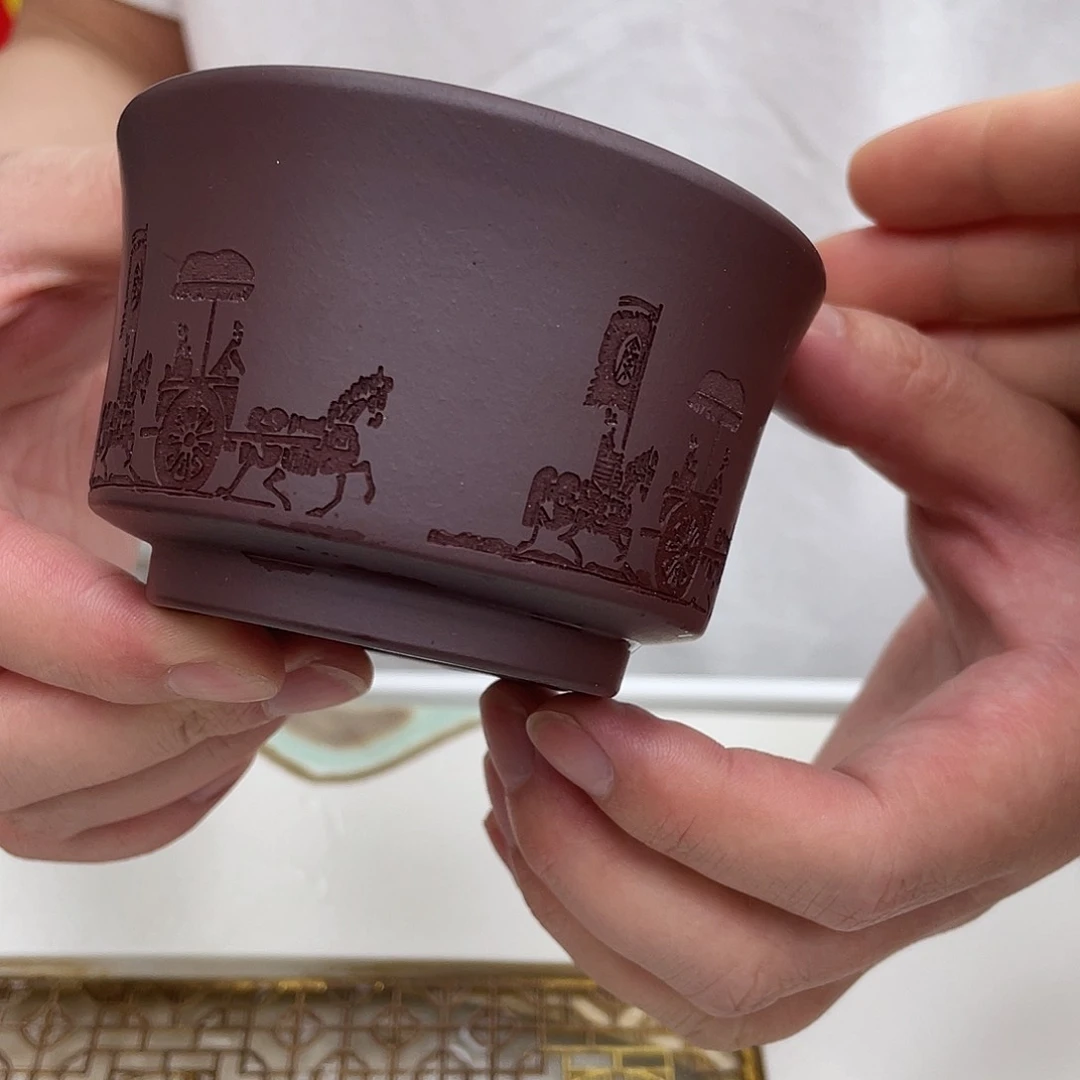 茶杯紫砂宜兴紫砂杯111111