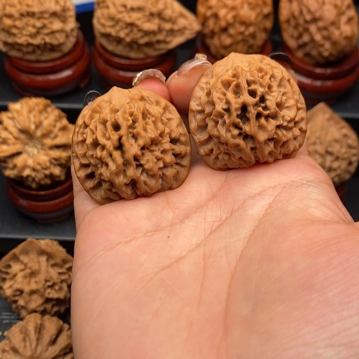 吊坠文玩核桃秦岭秦闷33微修