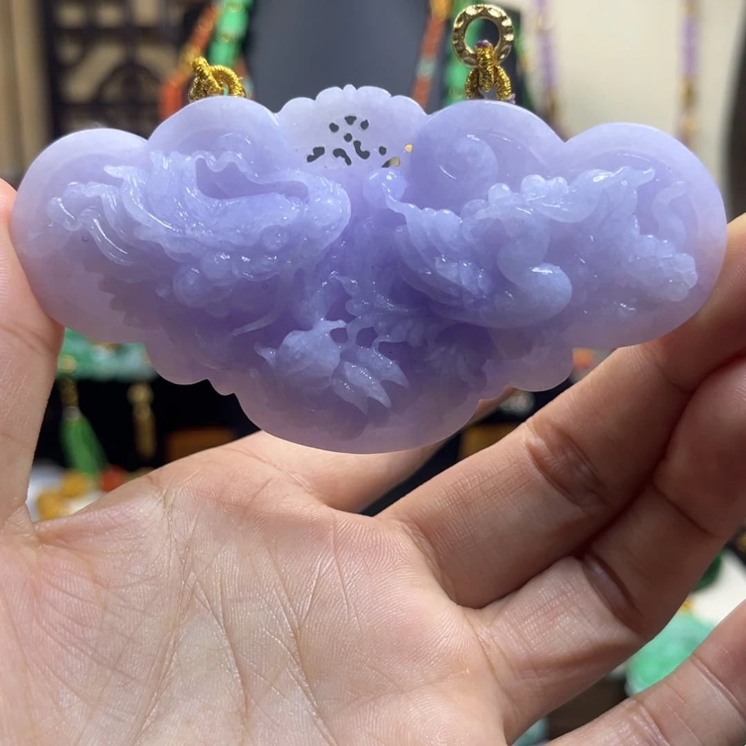 翡翠未镶嵌颈饰天然翡翠