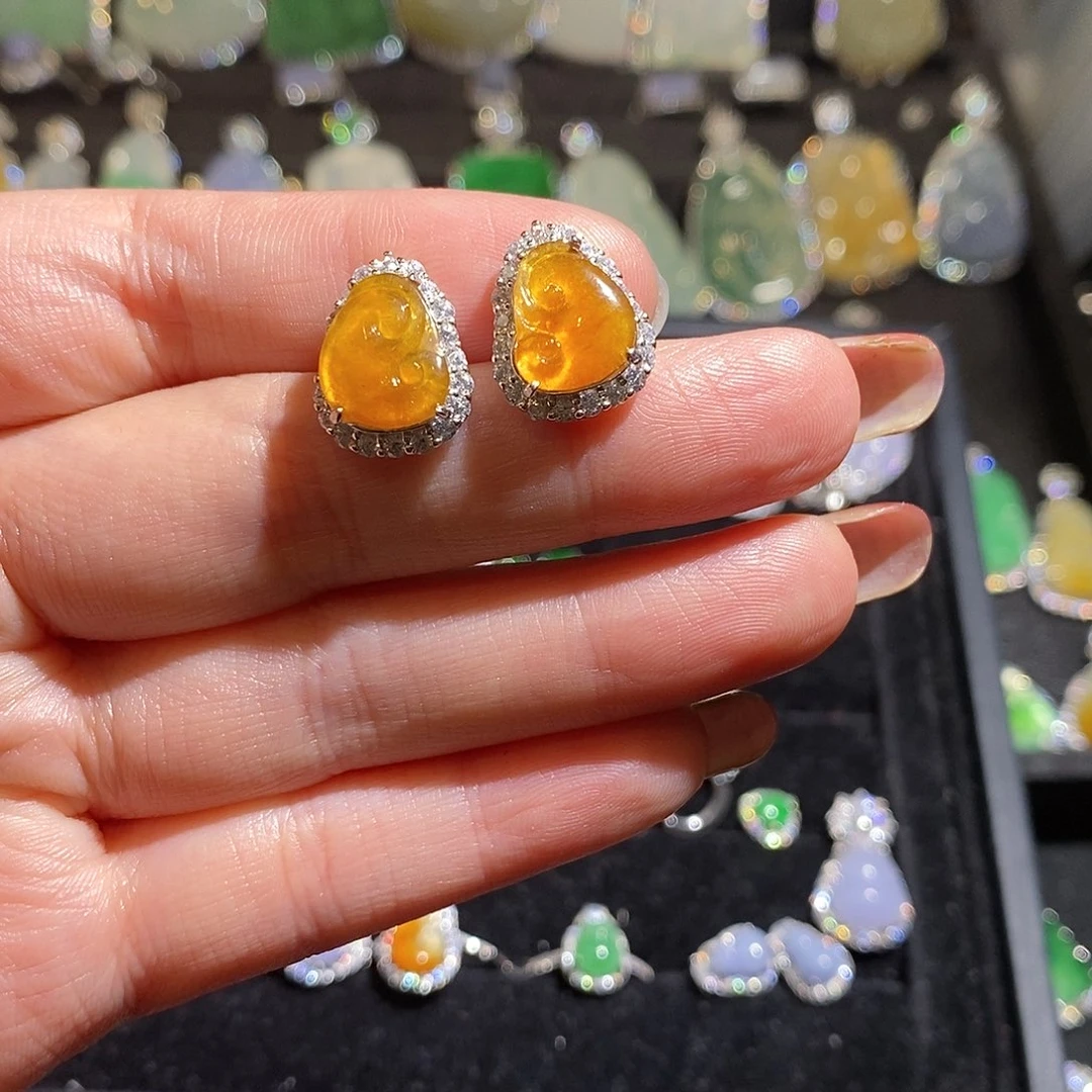 颈饰银S925镶嵌翡翠陳****y天然翡翠