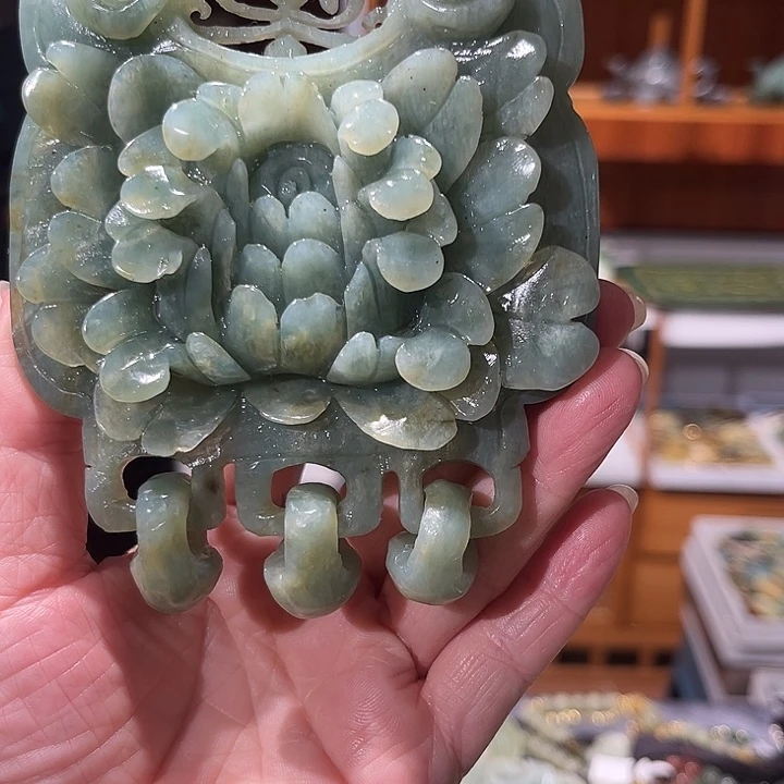 未镶嵌岫玉毛衣链