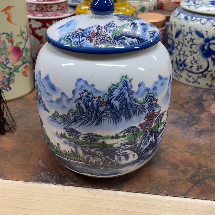 陶瓷罐茶叶罐密封罐储物罐