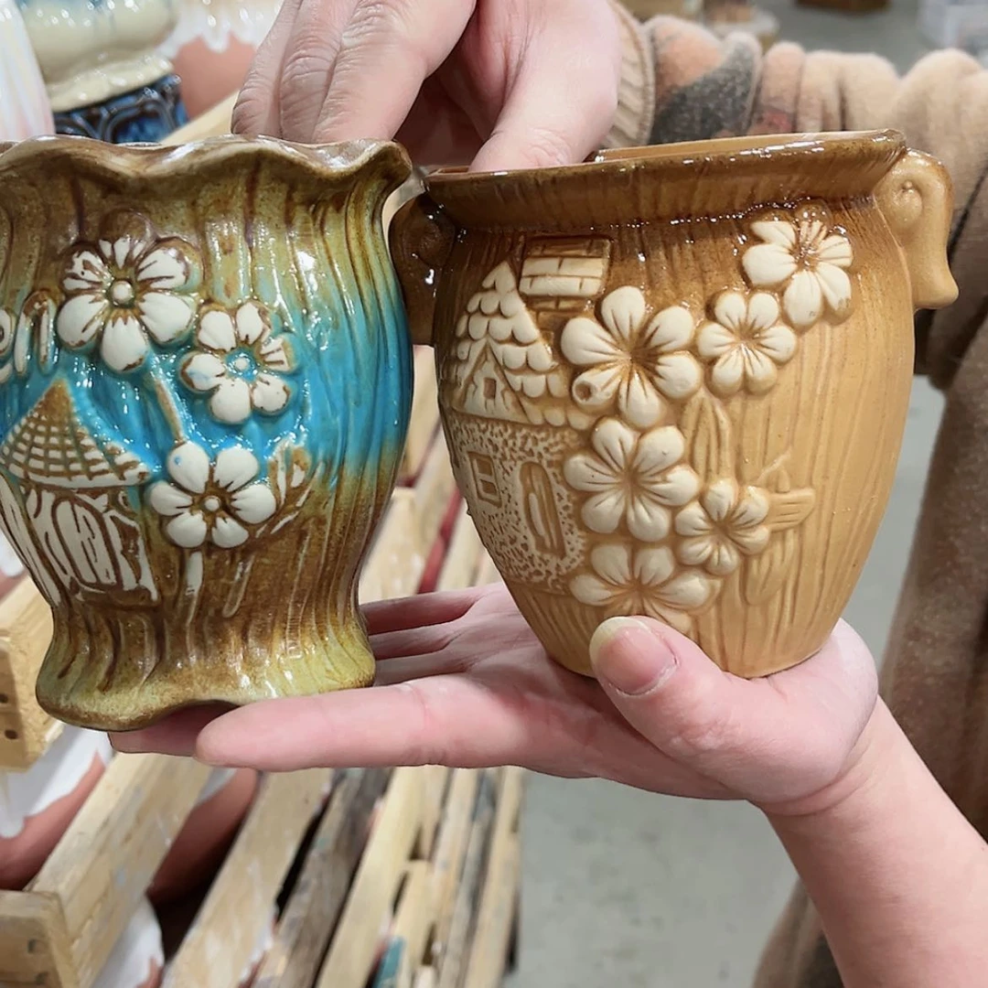 【闪购商品】陶瓷陶瓷多肉植物花盆