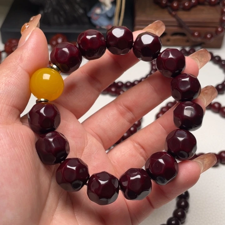 核桃手串/手链不****东猴头玉华串