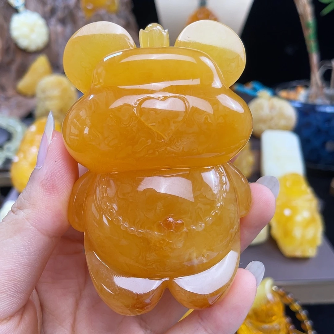 琥珀未镶嵌珠宝奇石