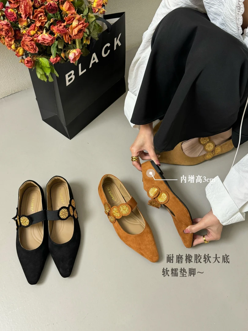 13-2主推韩版气质百搭时尚爆款春季新款日常女鞋单鞋