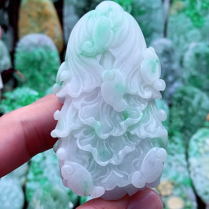 翡翠吊坠(不含链)未镶嵌