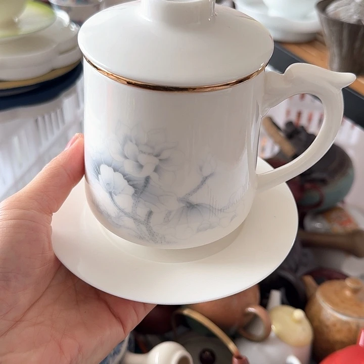 微瑕陶瓷茶具茶杯茶壶