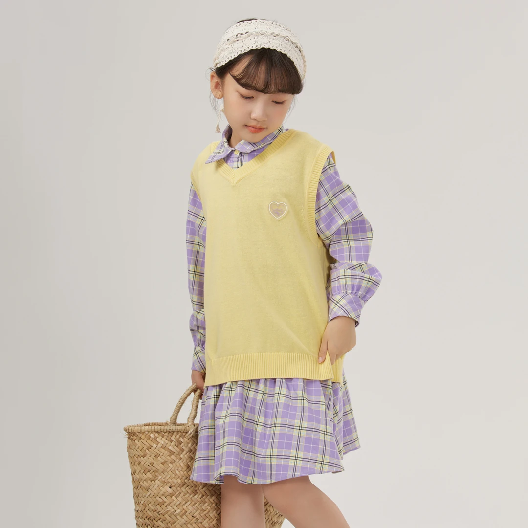 男生女生女大童连衣裙NDLEJ32501A