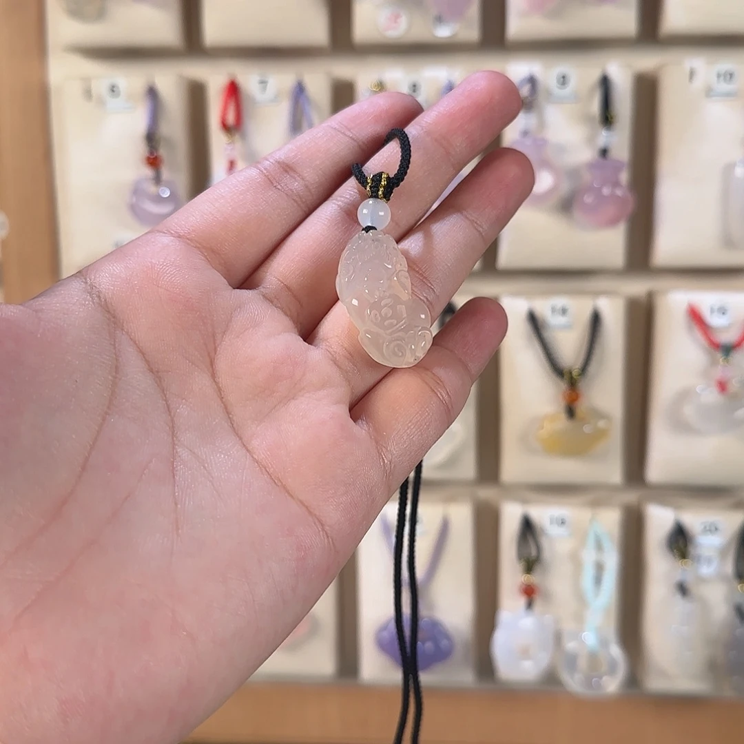 小***妖玛瑙/玉髓颈饰未镶嵌