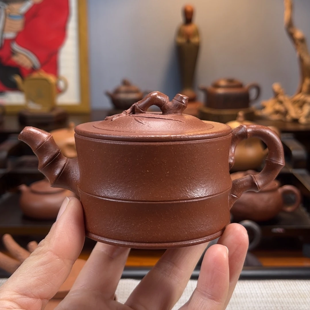 紫砂茶具半手工制作