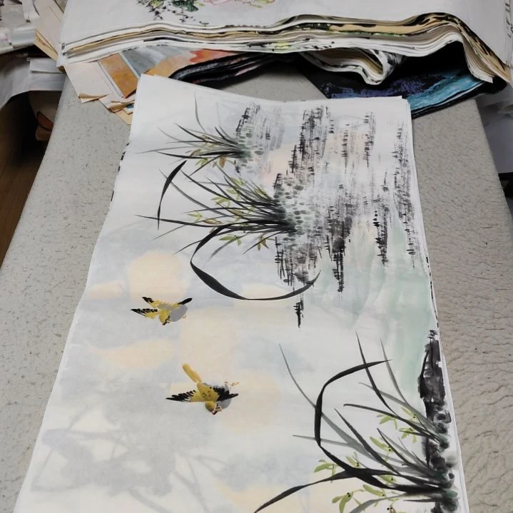 小***吾国画国画花鸟花鸟国画