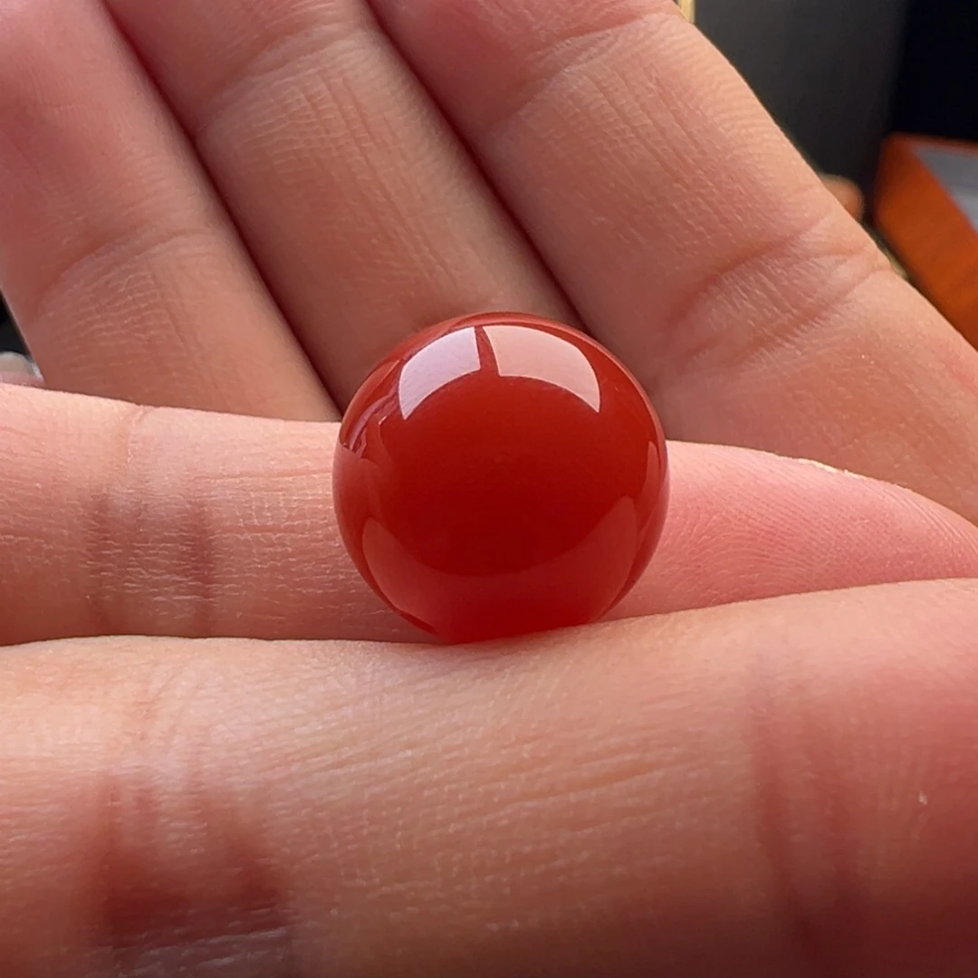 南红玛瑙圆珠14未镶嵌
