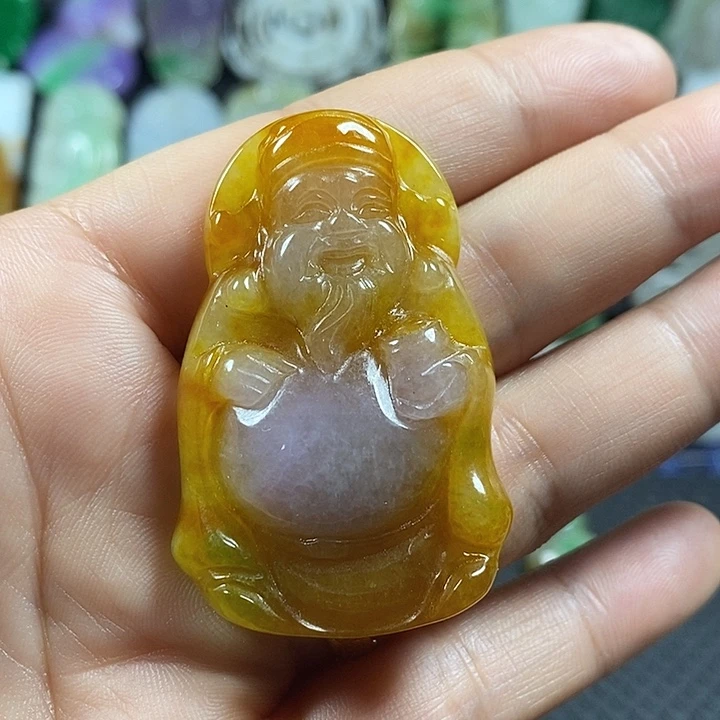 紫金钵盂菩提吊坠