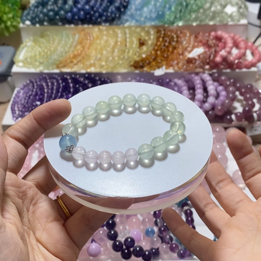 水晶手串未镶嵌设计款2