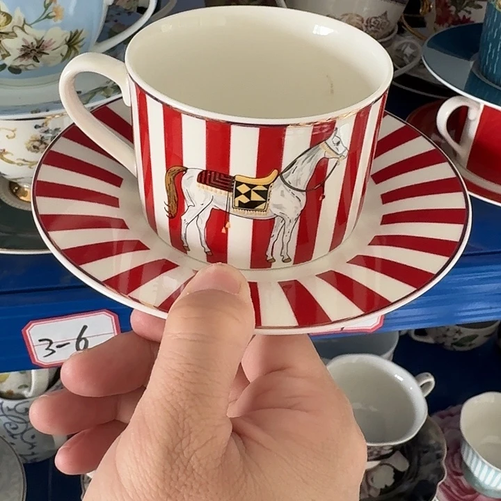 ****)瓷一套微瑕咖啡杯17.5米