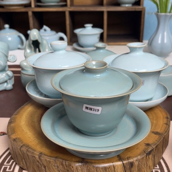 觀****汝州原矿原釉微瑕319