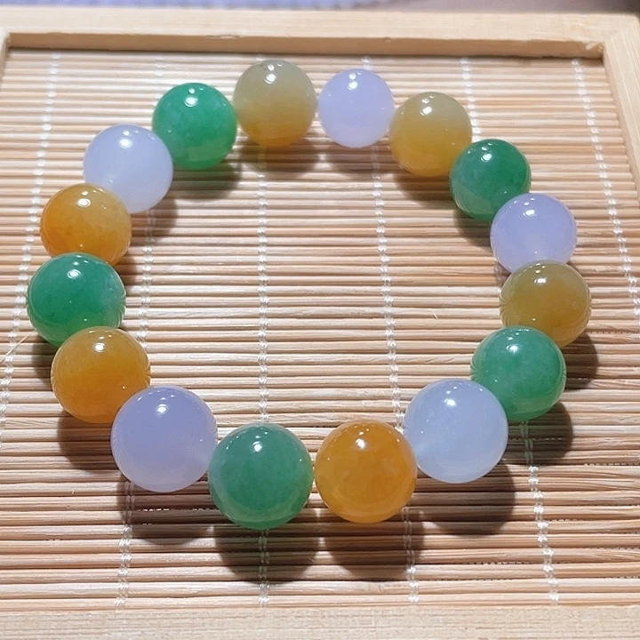 翡翠手链未镶嵌卡11多宝