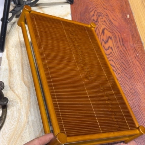 蜜安罐瓷香炉锡茶则