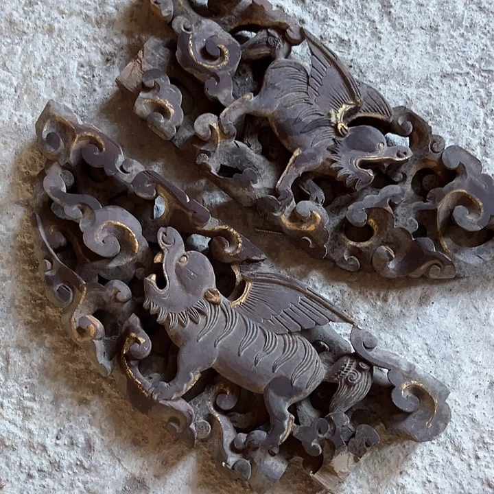 香榧木一**酒构建构建木雕