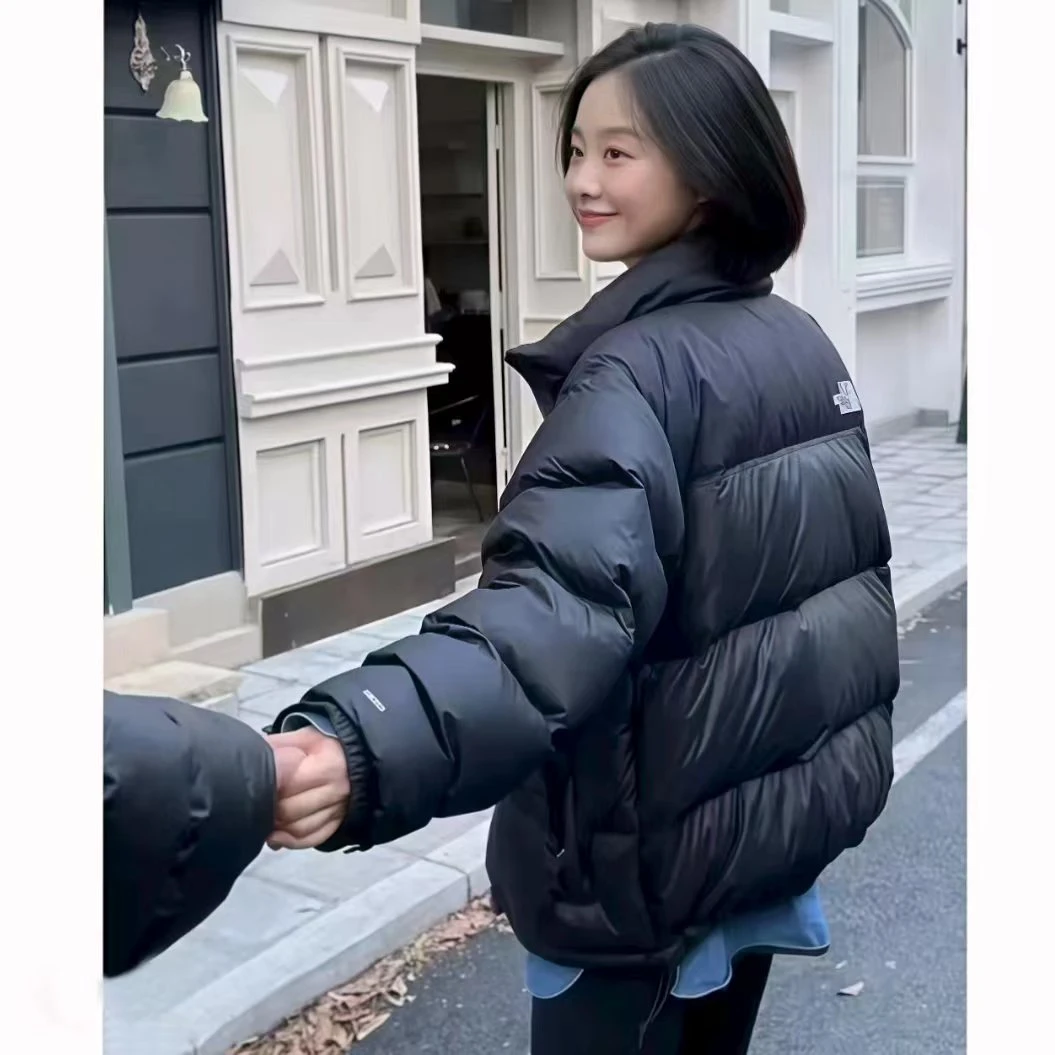 【FH】2025冬季新款防风男女同款刺绣经典休闲立领上衣