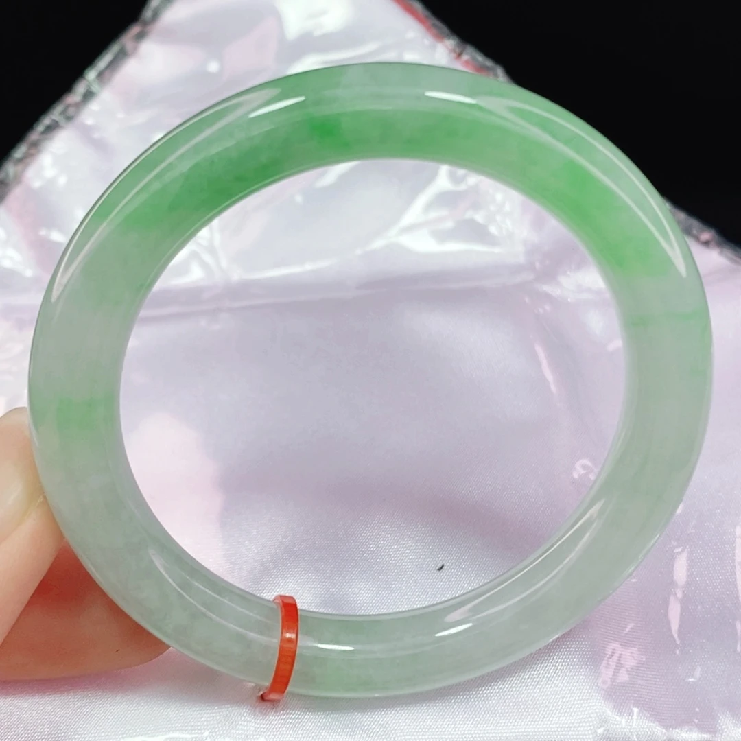 未镶嵌手镯翡翠51.2圆镯