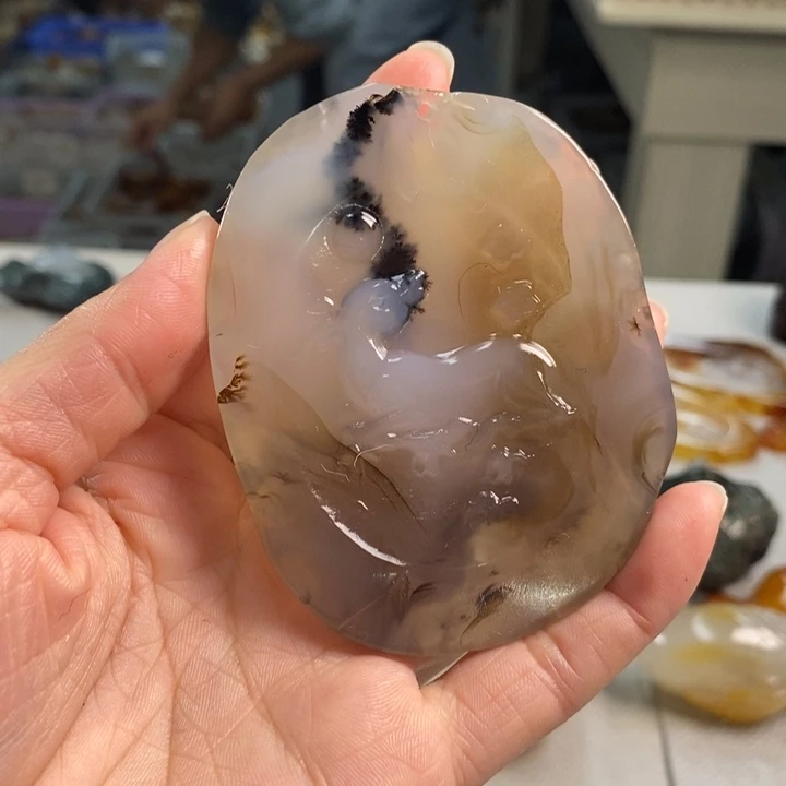 玛瑙/玉髓吊坠(不含链)未镶嵌