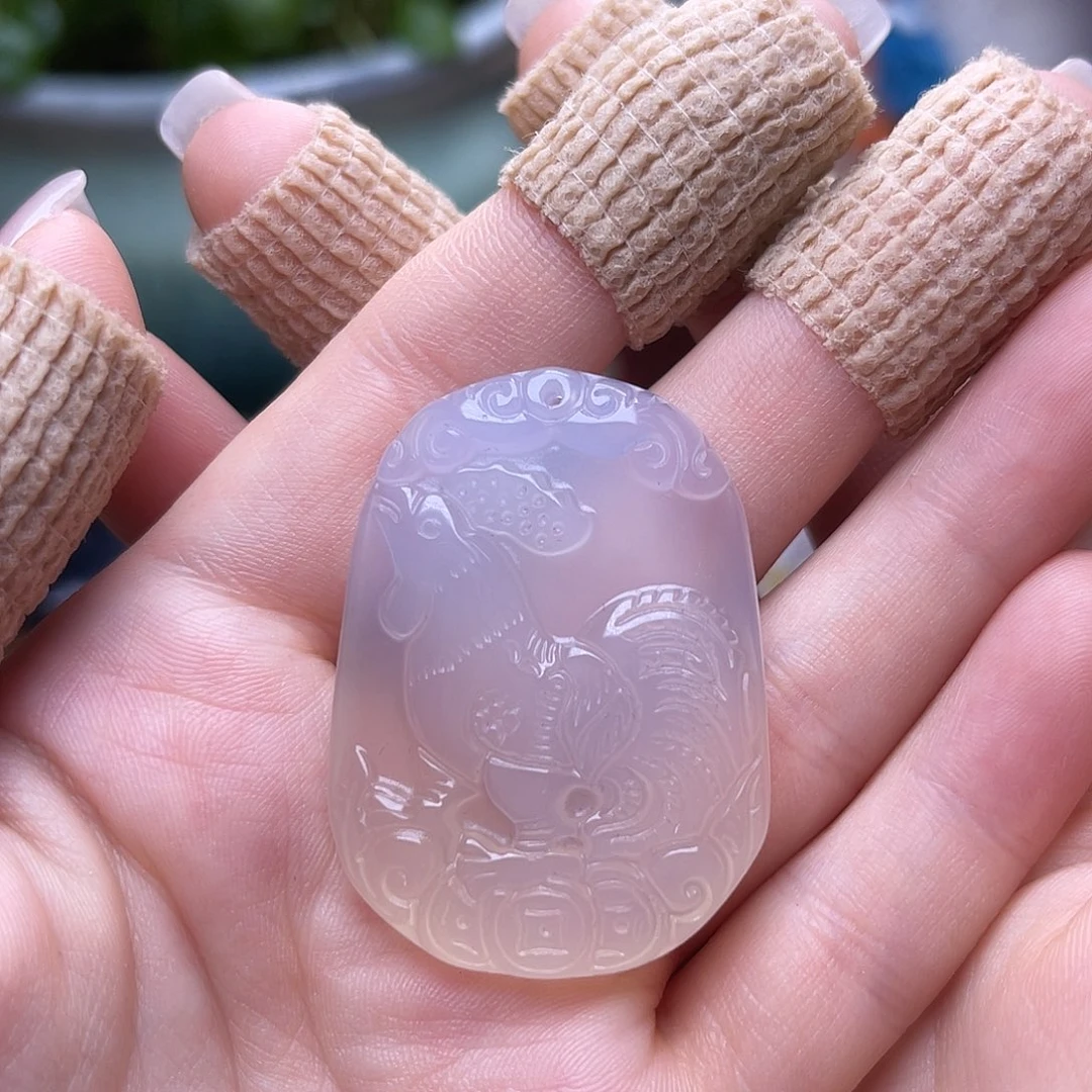 玛瑙/玉髓未镶嵌挂件