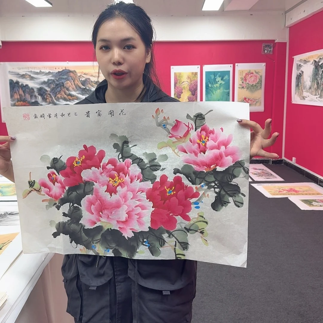 国画国画作品纯手绘