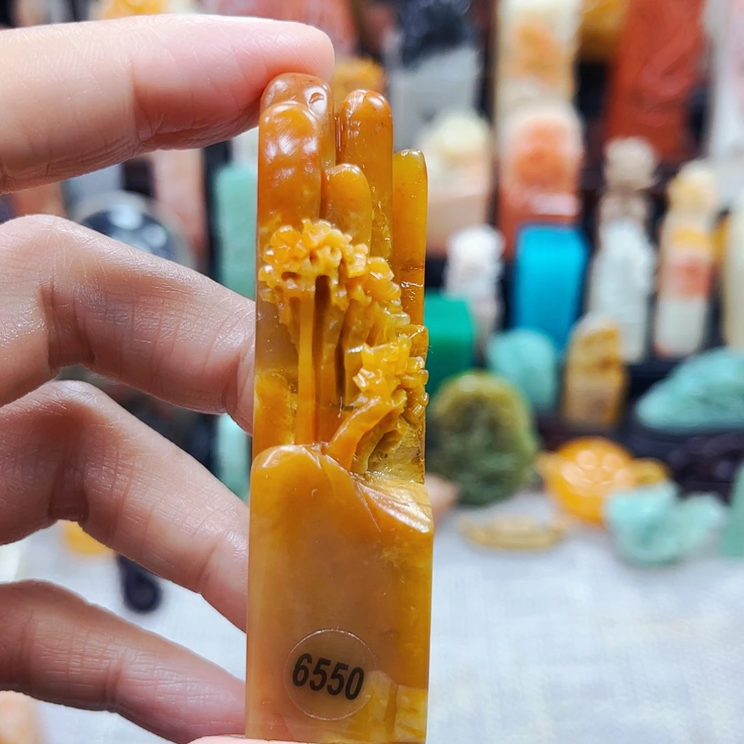 寿山石印石6550包邮包刻