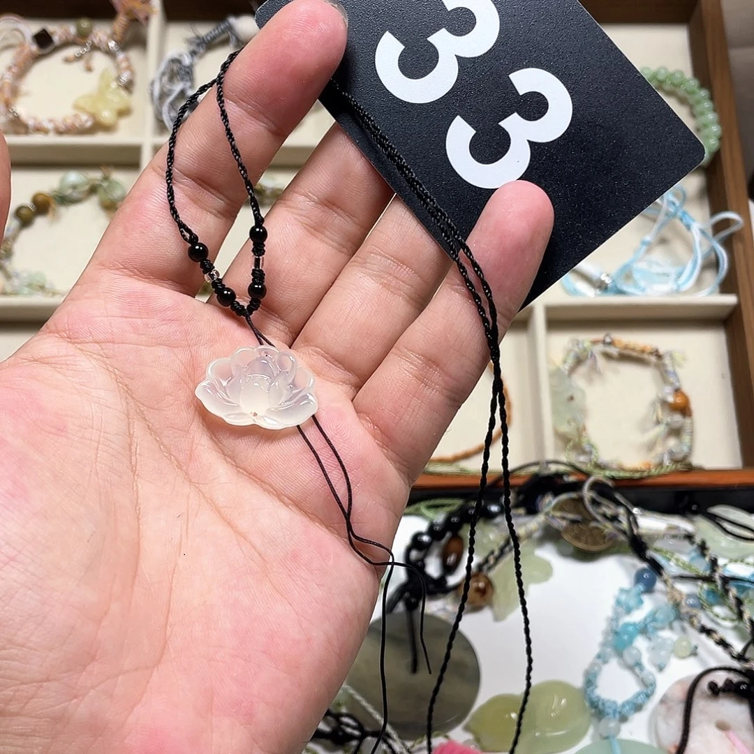 合金蛇纹石玉颈饰
