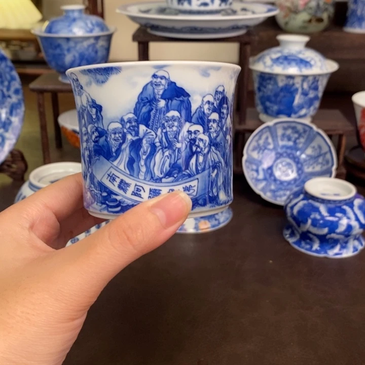 景德镇陶瓷手工手绘
