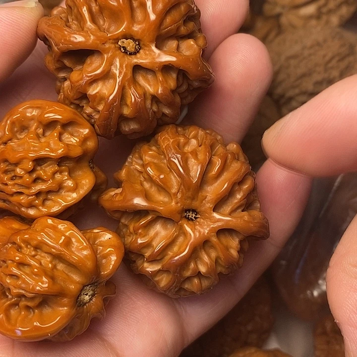 文玩核桃把件苹果40