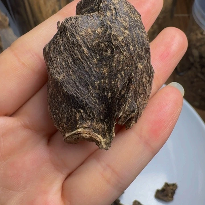 沉香碎屑沉香海南壳子老料4.8克