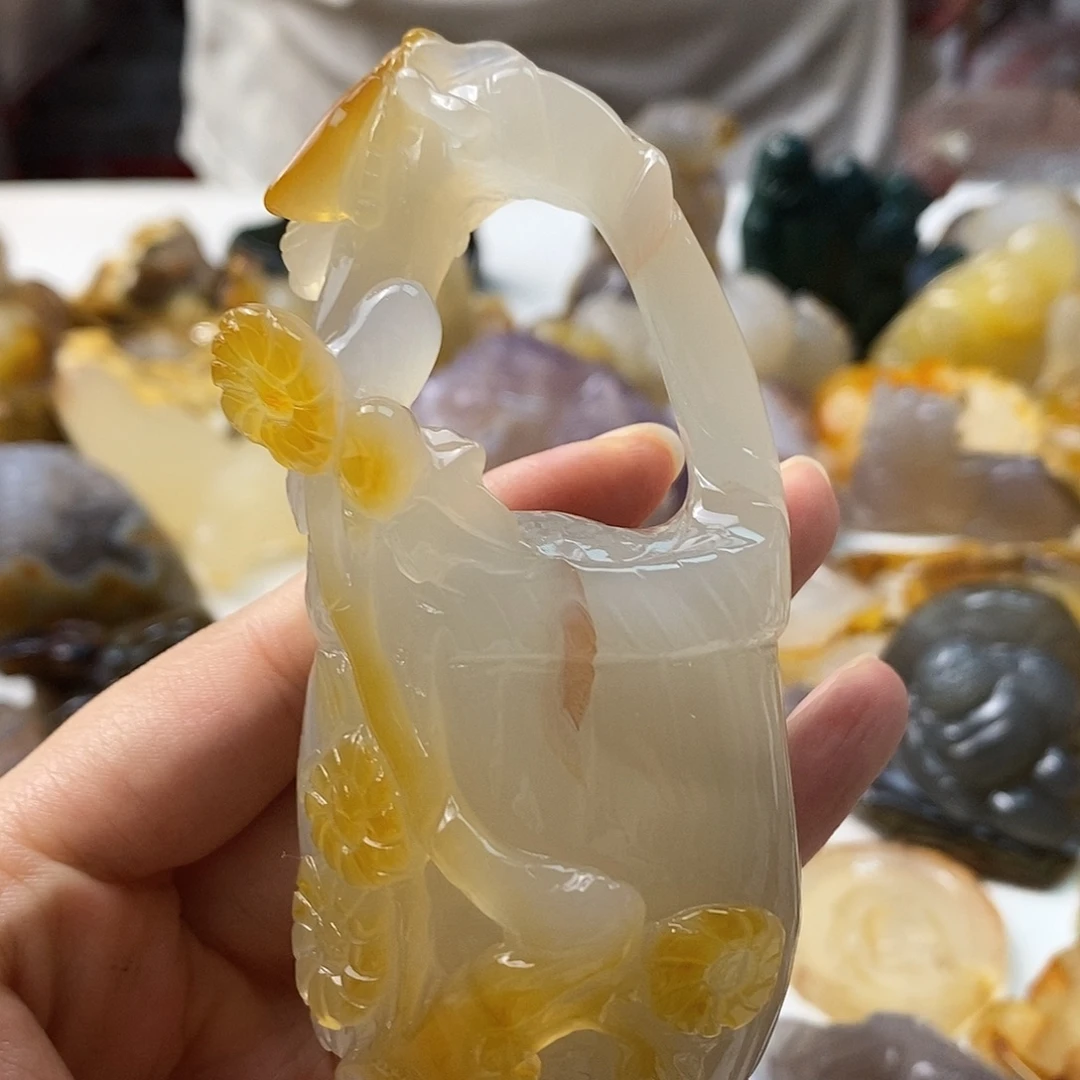 玛瑙/玉髓未镶嵌颈饰