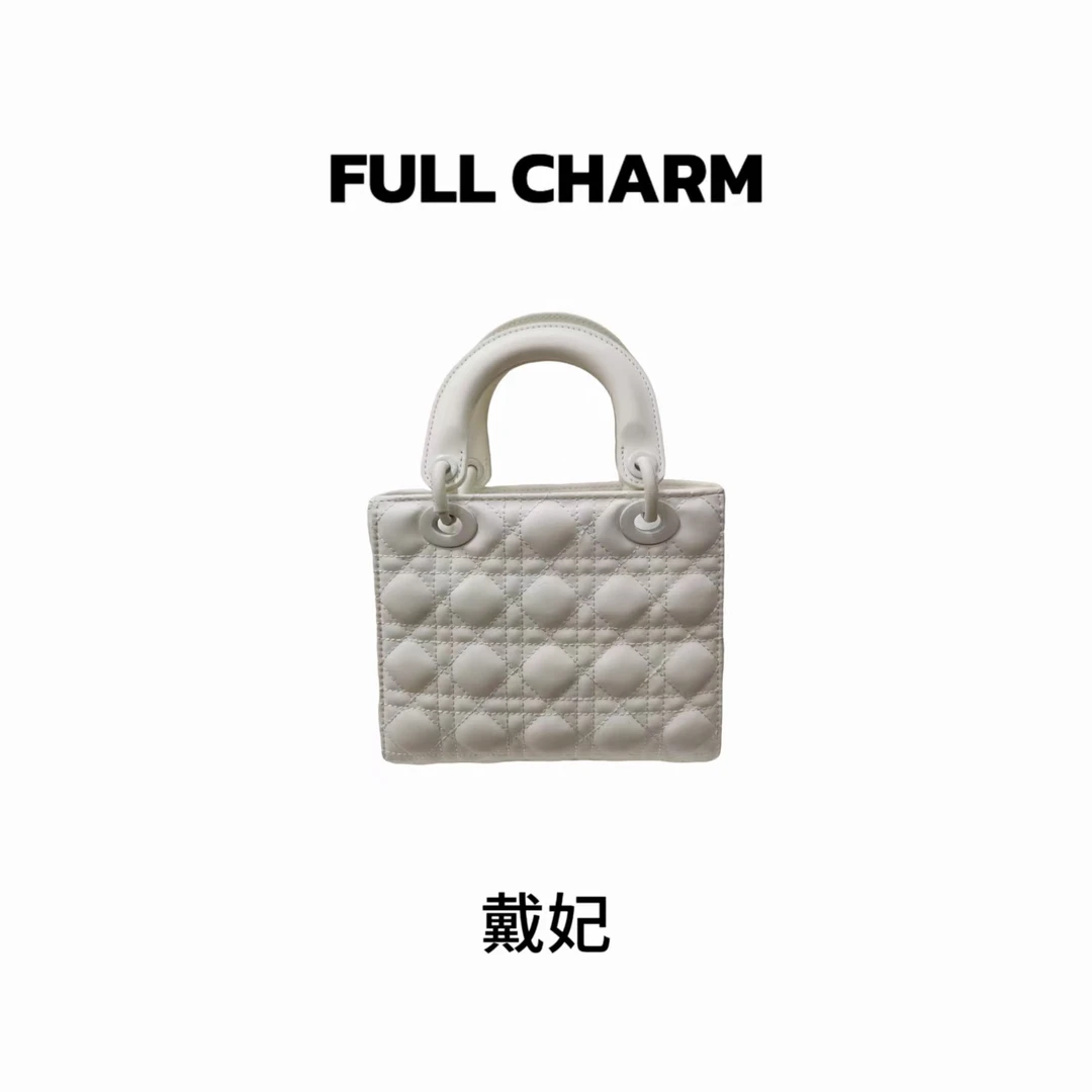 【 E218】FULL CHARM-戴妃包-百搭手提单肩斜挎包大容量通勤女包