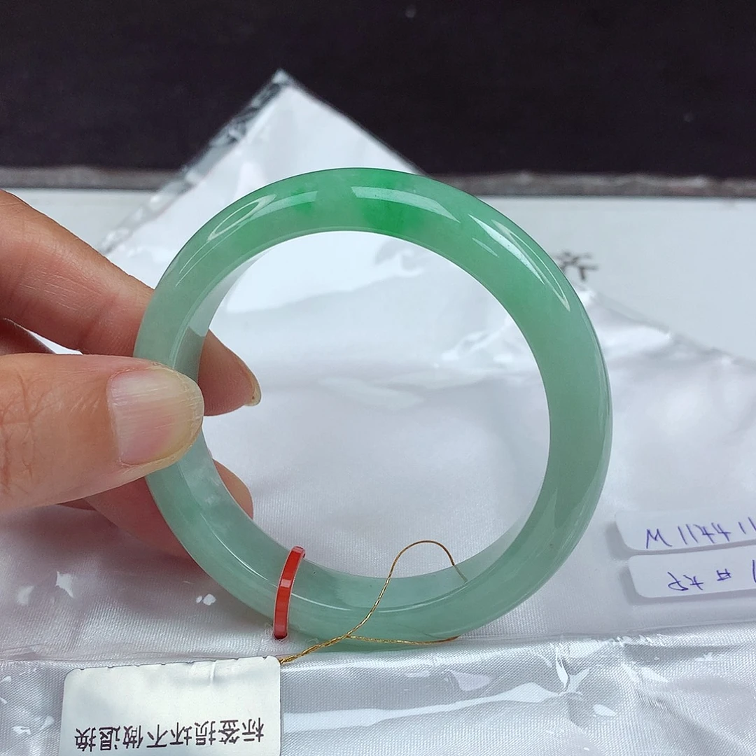 未镶嵌手镯翡翠54圈4411