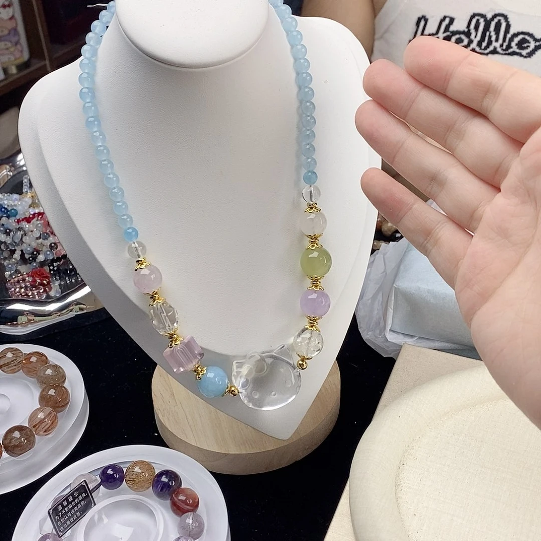 银S925镀金镶嵌水晶手链