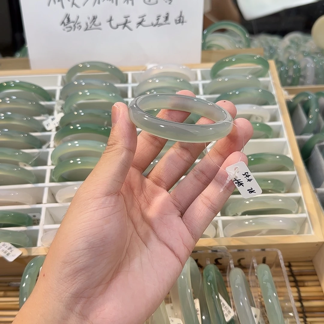 手镯玛瑙/玉髓未镶嵌圈口54.4