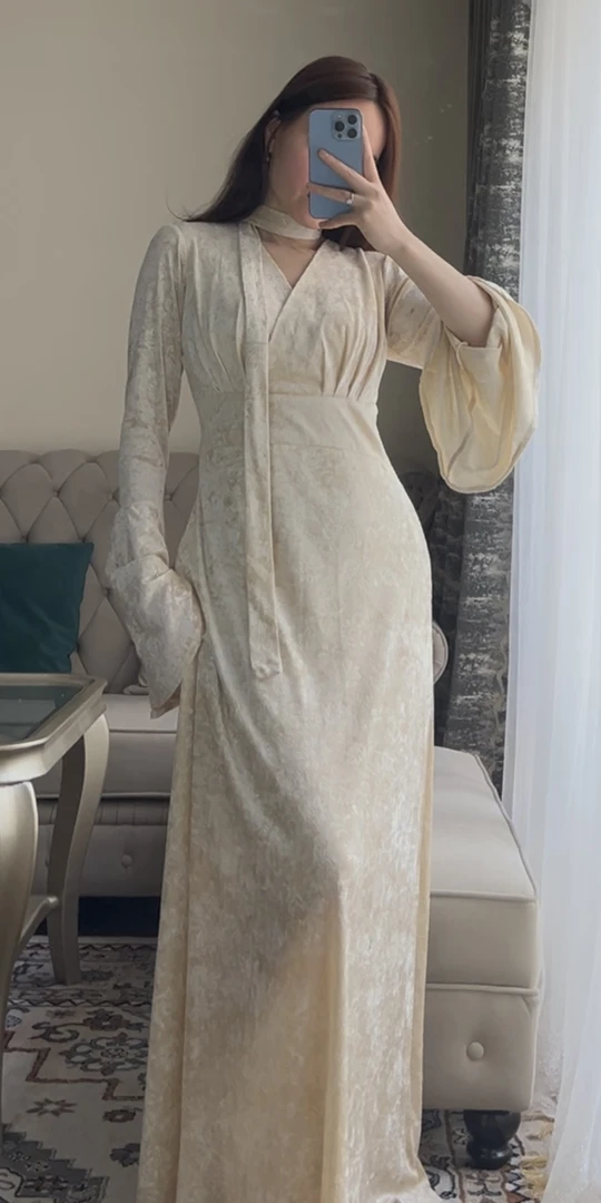 2025新款法式风连衣裙显瘦气质夏季温柔