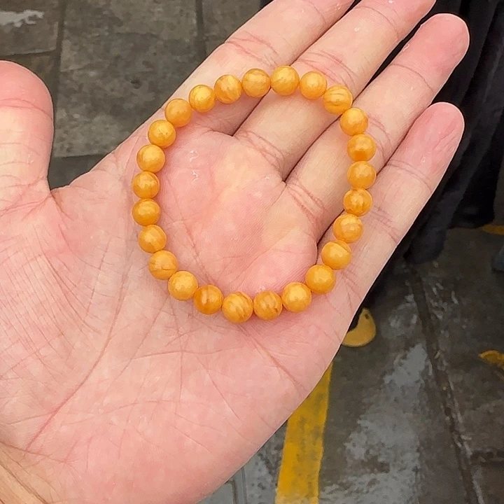 蜜蜡颈饰未镶嵌俄罗斯