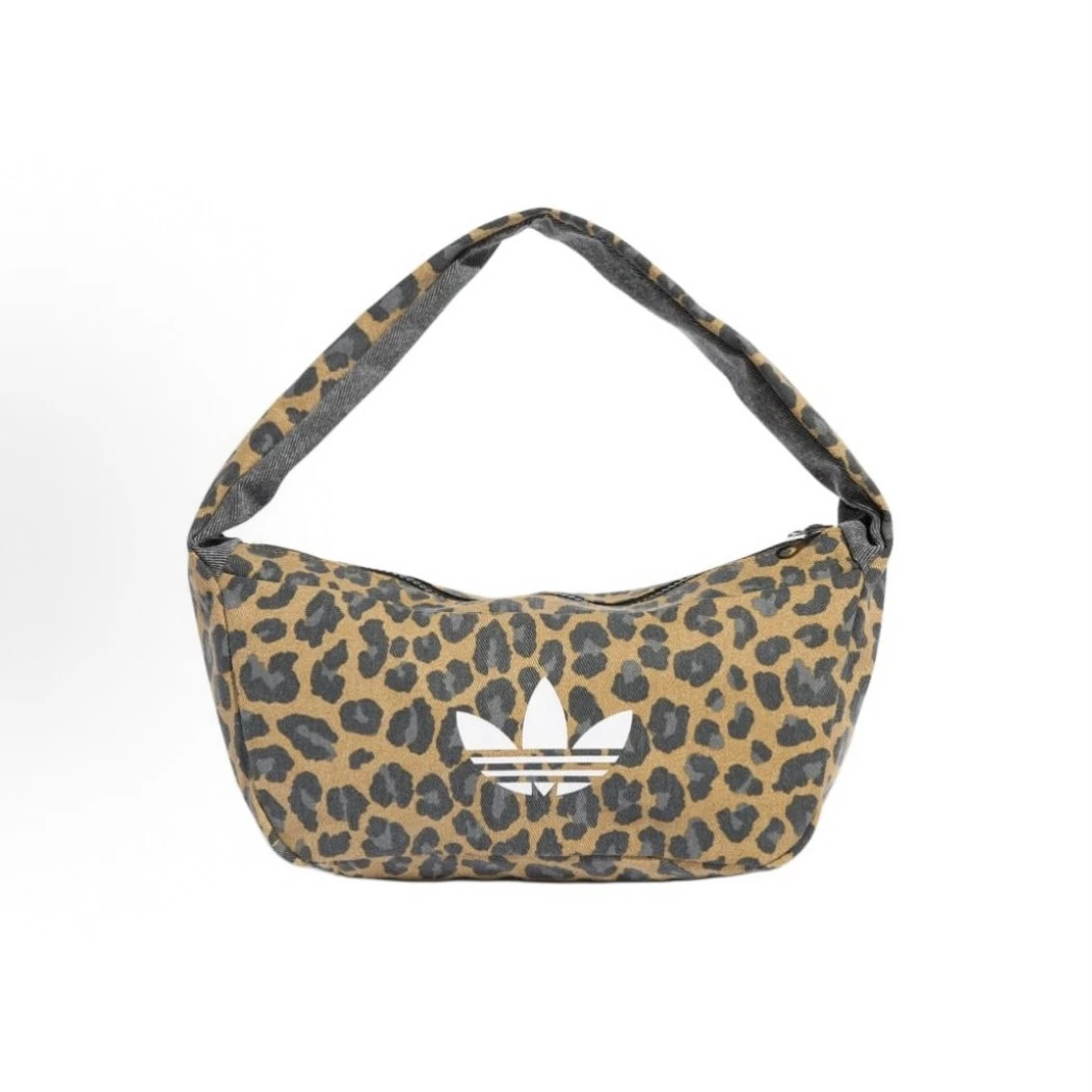 adidas/阿迪达斯【万象AD】品牌经典徽标单肩手提包 小号 JX3198