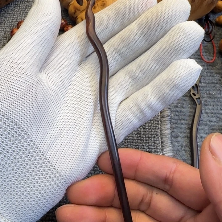 檀香紫檀（小叶紫檀）肖***4陈化老料把件