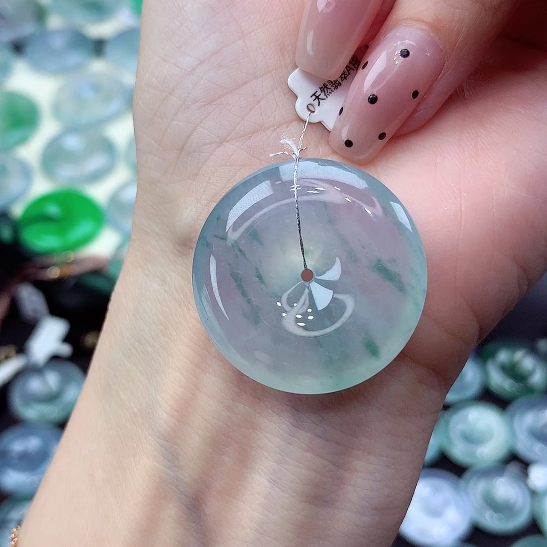 颈饰未镶嵌翡翠编号42尺寸28.9/7.0