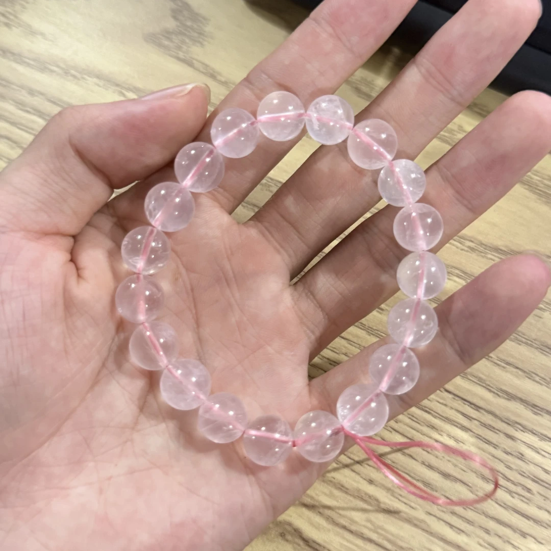 2551 粉水晶/女士手串11-12mm