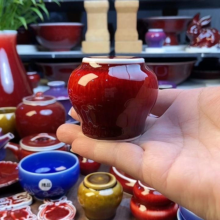陶瓷景德镇名陶坊原矿郎红