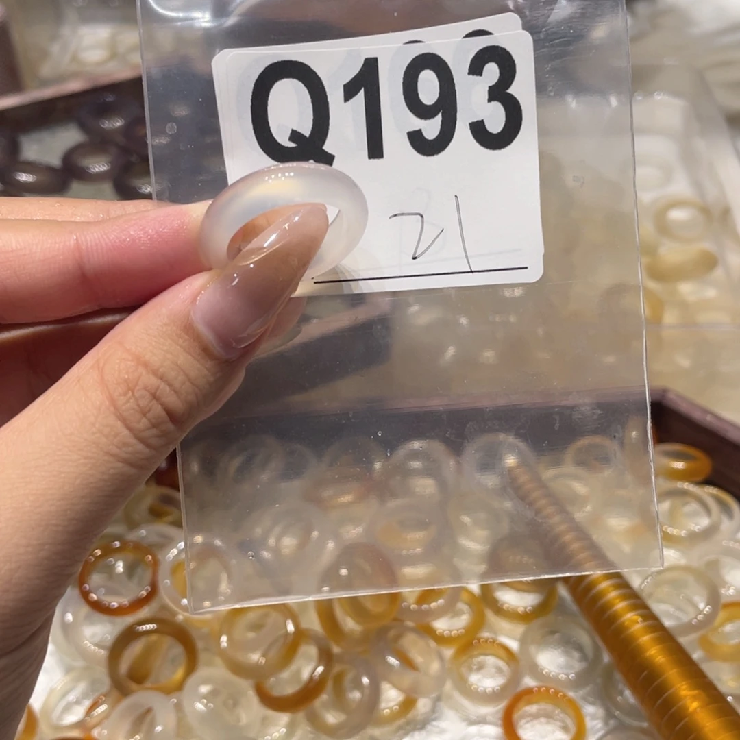 玛瑙/玉髓未镶嵌戒指193